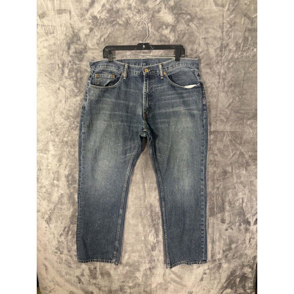 Levis 559 Relaxed Straight Leg Jeans Mens 38x32 Medium Wash Denim Blue